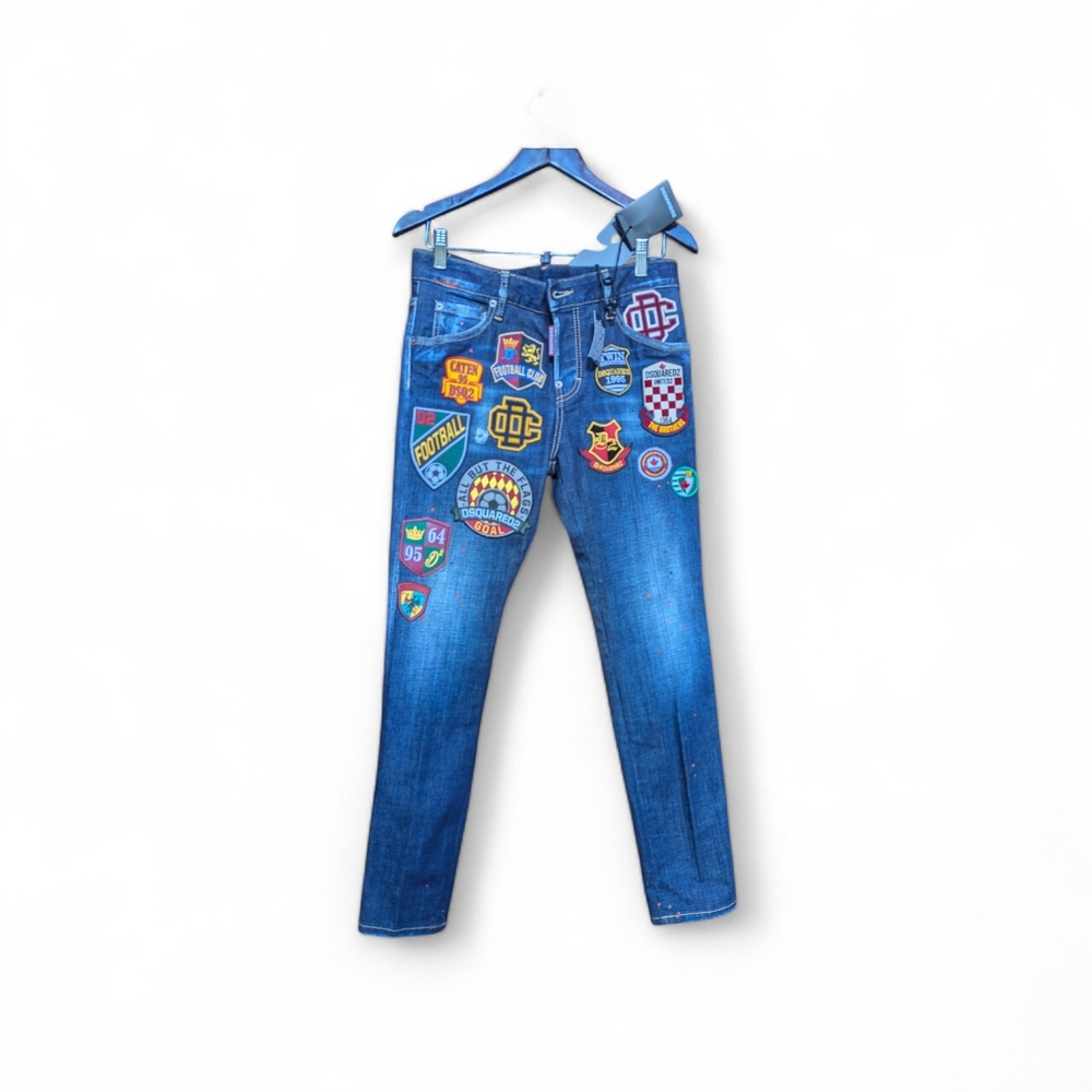 NWT DSquared2 Denim Pants SZ 38 XS